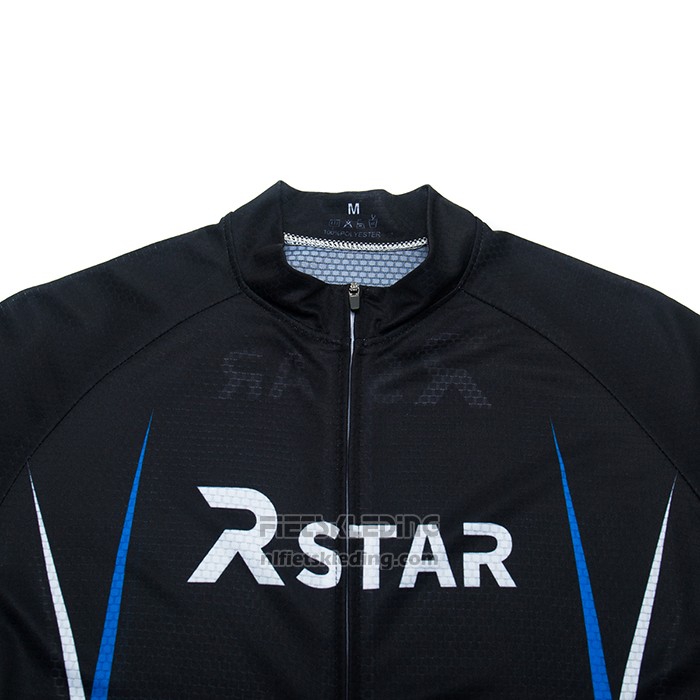 2021 Fietskleding R Star Zwart Blauw Korte Mouwen en Koersbroek